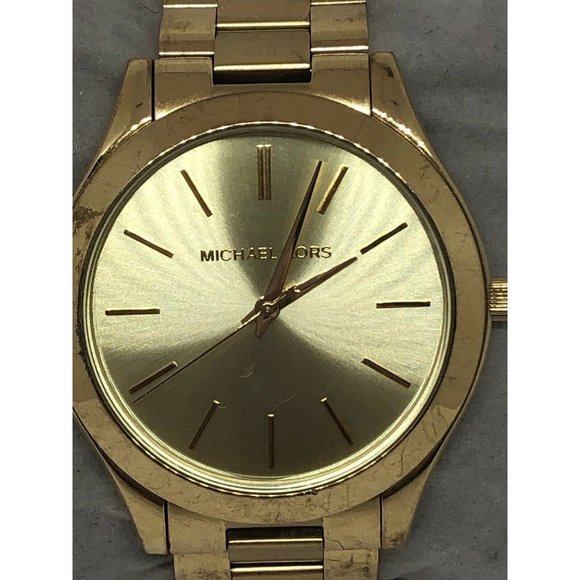 MICHAEL KORS MK3179 Women Gold Stainless Steel Ana main image 6